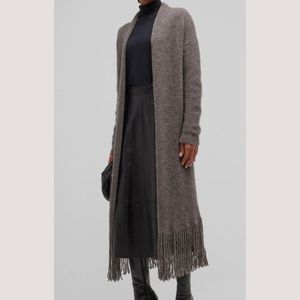 Brochu Walker Gray Long Cardigan